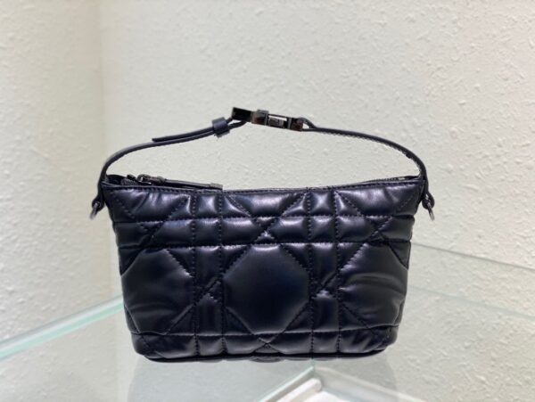 1:1 Replica Christian Dior Small DiorTravel Nomad Pouch Black, For Women, Women’s Handbags 6in/15cm CD S5553BMIG_M900