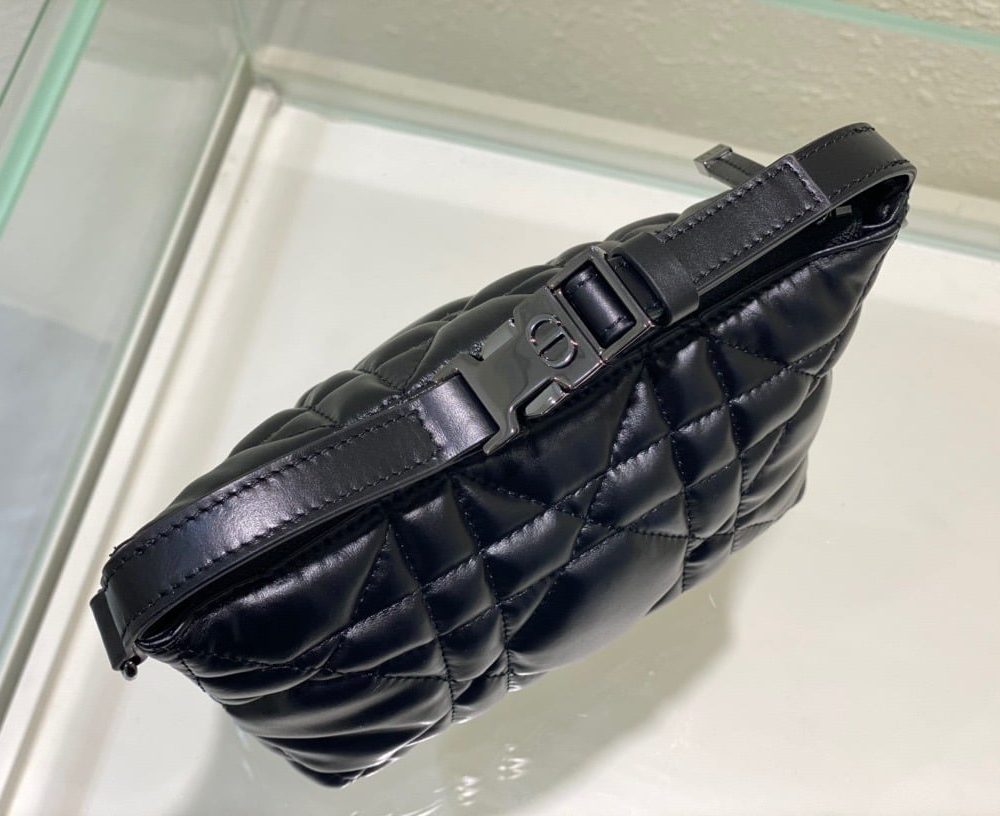1:1 Replica Christian Dior Small DiorTravel Nomad Pouch Black, For Women, Women’s Handbags 6in/15cm CD S5553BMIG_M900