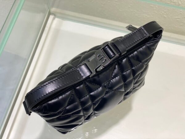 1:1 Replica Christian Dior Small DiorTravel Nomad Pouch Black, For Women, Women’s Handbags 6in/15cm CD S5553BMIG_M900