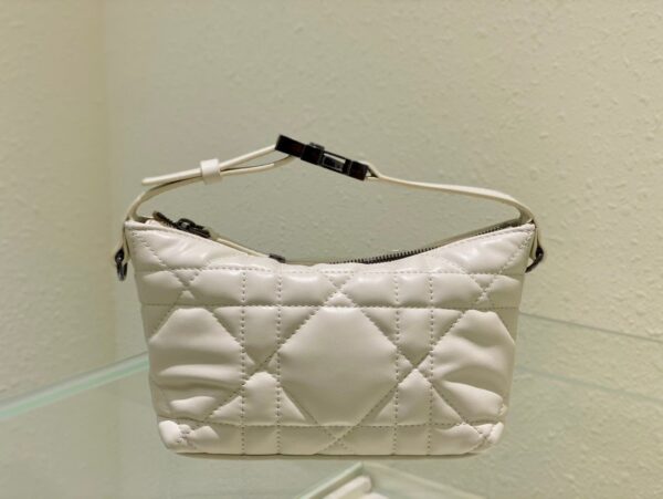 1:1 Replica Christian Dior Small DiorTravel Nomad Pouch White, For Women, Women’s Handbags 6in/15cm CD S5553BMIG_M030