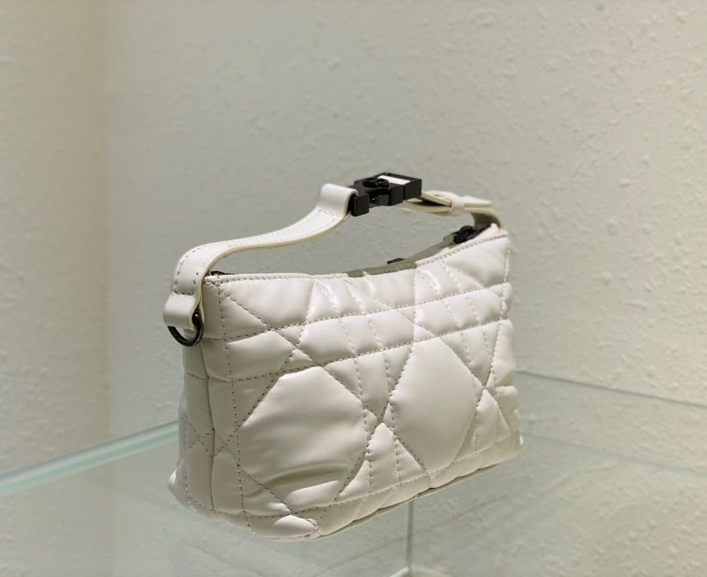 1:1 Replica Christian Dior Small DiorTravel Nomad Pouch White, For Women, Women’s Handbags 6in/15cm CD S5553BMIG_M030