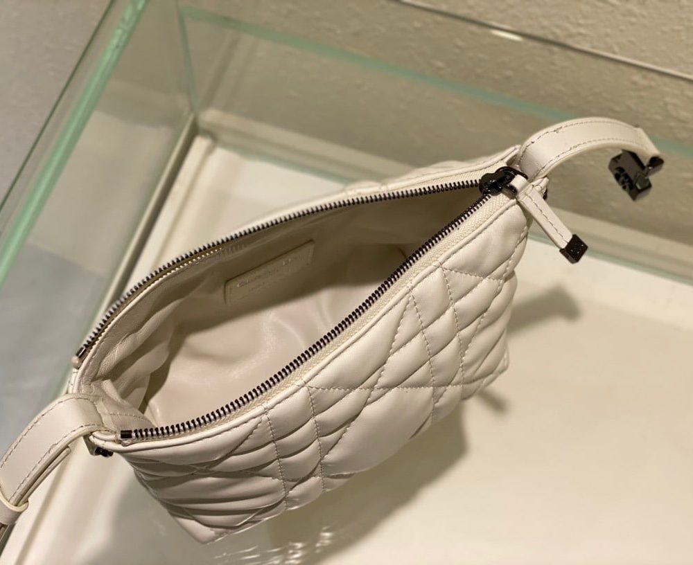 1:1 Replica Christian Dior Small DiorTravel Nomad Pouch White, For Women, Women’s Handbags 6in/15cm CD S5553BMIG_M030