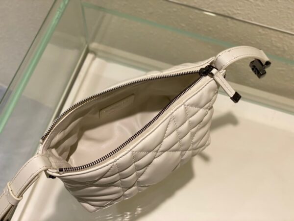 1:1 Replica Christian Dior Small DiorTravel Nomad Pouch White, For Women, Women’s Handbags 6in/15cm CD S5553BMIG_M030