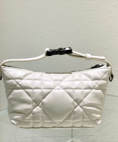 1:1 Replica Christian Dior Small DiorTravel Nomad Pouch White, For Women, Women’s Handbags 6in/15cm CD S5553BMIG_M030