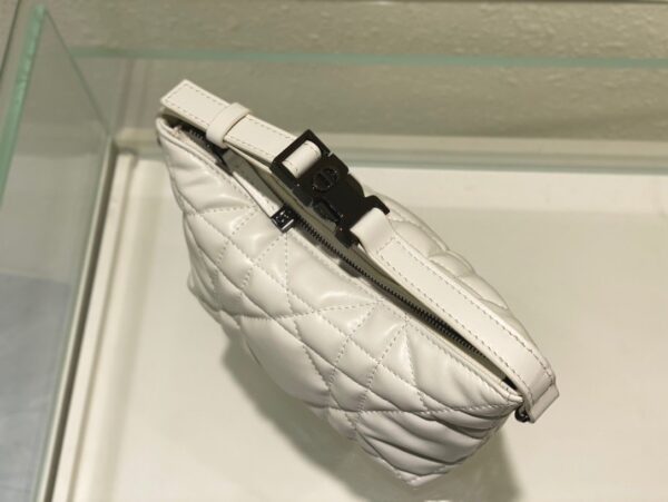 1:1 Replica Christian Dior Small DiorTravel Nomad Pouch White, For Women, Women’s Handbags 6in/15cm CD S5553BMIG_M030