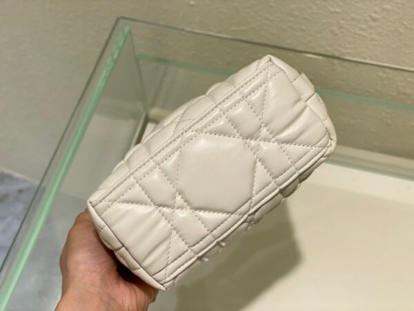 1:1 Replica Christian Dior Small DiorTravel Nomad Pouch White, For Women, Women’s Handbags 6in/15cm CD S5553BMIG_M030