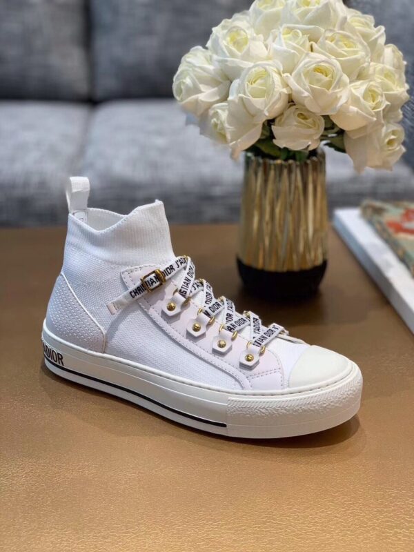 Christian Dior Walk'N'Dior Sneaker Cannage Technical Mesh White For Women CD KCK276NKR_S10W