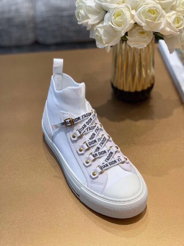 Christian Dior Walk'N'Dior Sneaker Cannage Technical Mesh White For Women CD KCK276NKR_S10W