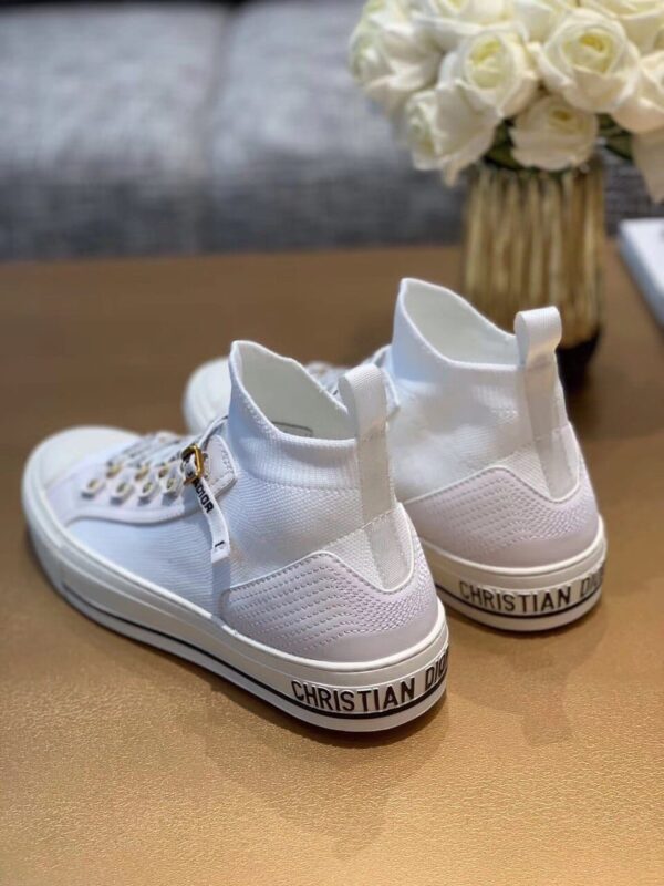 Christian Dior Walk'N'Dior Sneaker Cannage Technical Mesh White For Women CD KCK276NKR_S10W