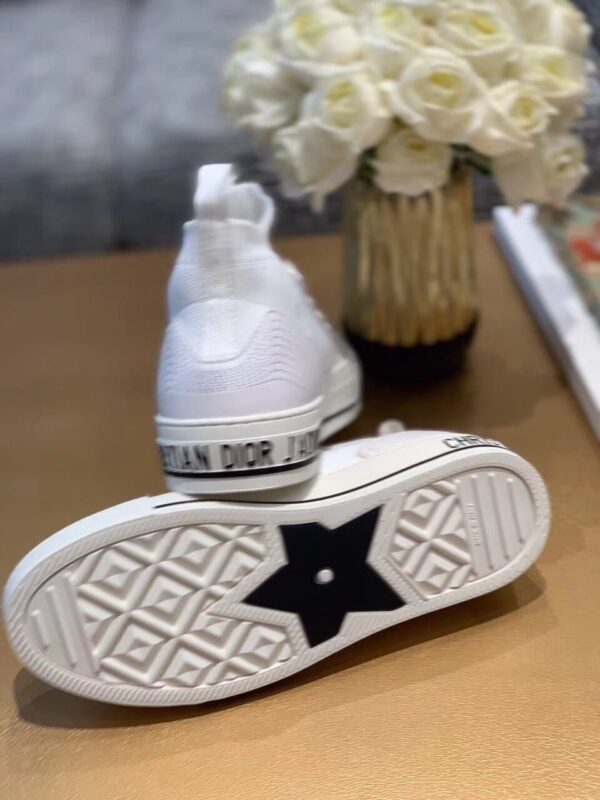 Christian Dior Walk'N'Dior Sneaker Cannage Technical Mesh White For Women CD KCK276NKR_S10W