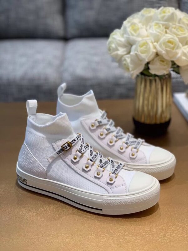 Christian Dior Walk'N'Dior Sneaker Cannage Technical Mesh White For Women CD KCK276NKR_S10W