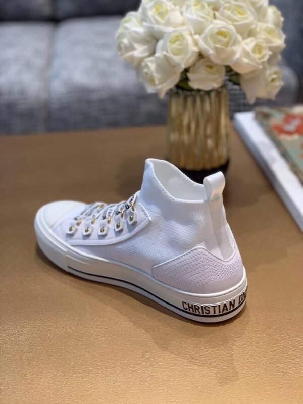 Christian Dior Walk'N'Dior Sneaker Cannage Technical Mesh White For Women CD KCK276NKR_S10W
