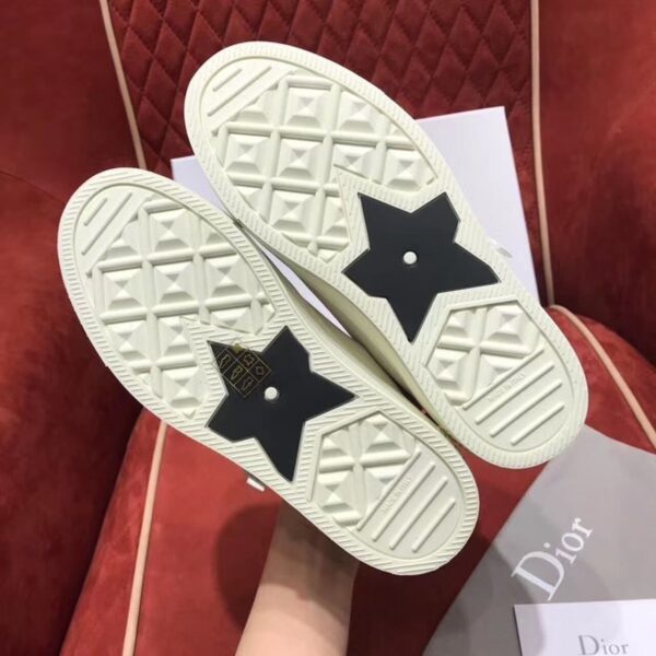 Christian Dior Walk'n'Dior Sneaker White Cotton Canvas White For Women CD KCK177CVA_S06W