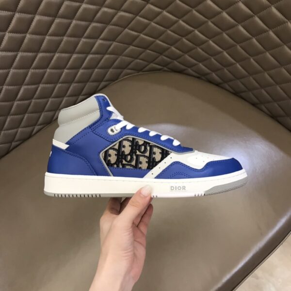 Christian Dior Women's B27 High-Top Sneaker Blue For Women CD