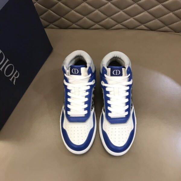 Christian Dior Women's B27 High-Top Sneaker Blue For Women CD