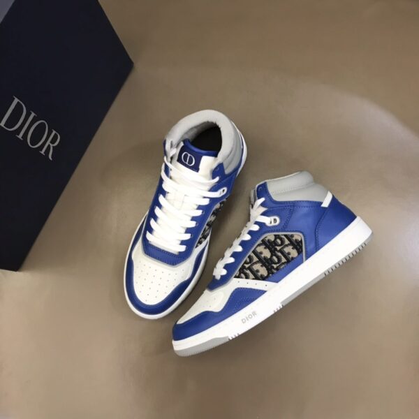 Christian Dior Women's B27 High-Top Sneaker Blue For Women CD