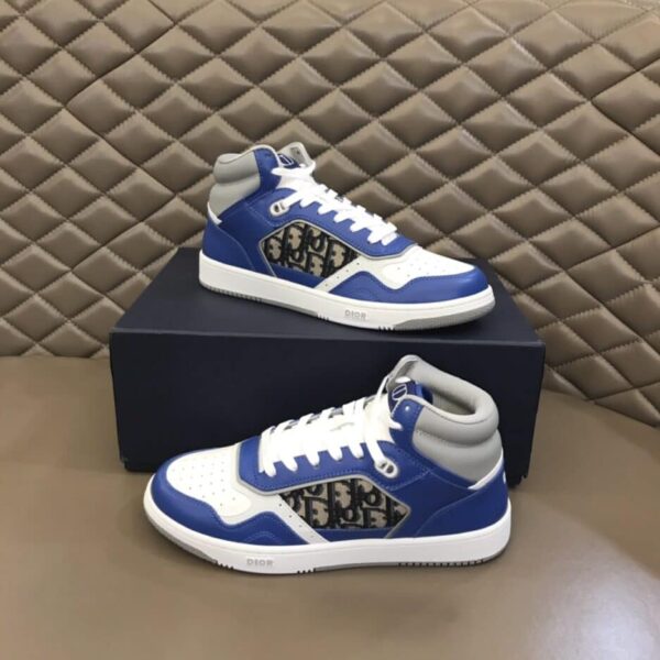 Christian Dior Women's B27 High-Top Sneaker Blue For Women CD