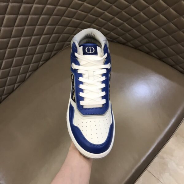 Christian Dior Women's B27 High-Top Sneaker Blue For Women CD