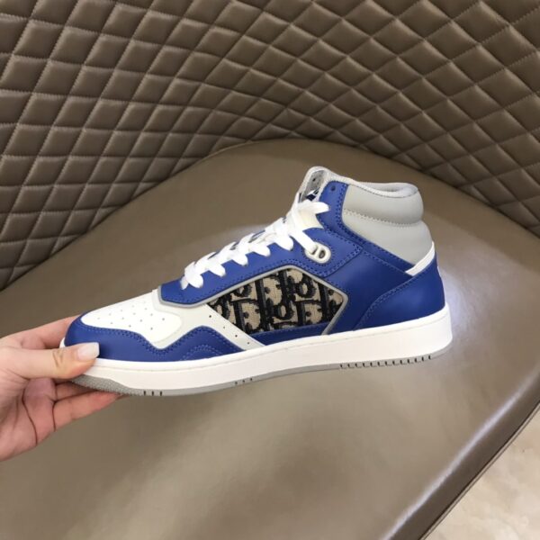 Christian Dior Women's B27 High-Top Sneaker Blue For Women CD