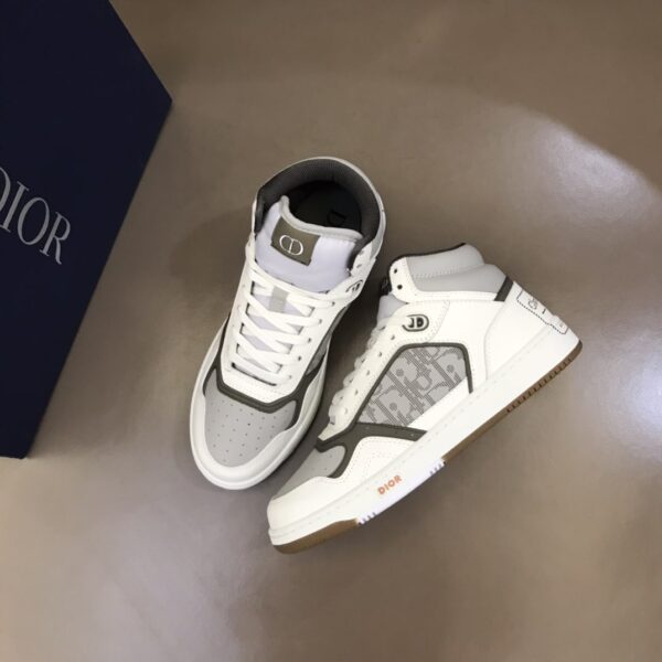 Christian Dior Women's B27 High-Top Sneaker Gray For Women CD