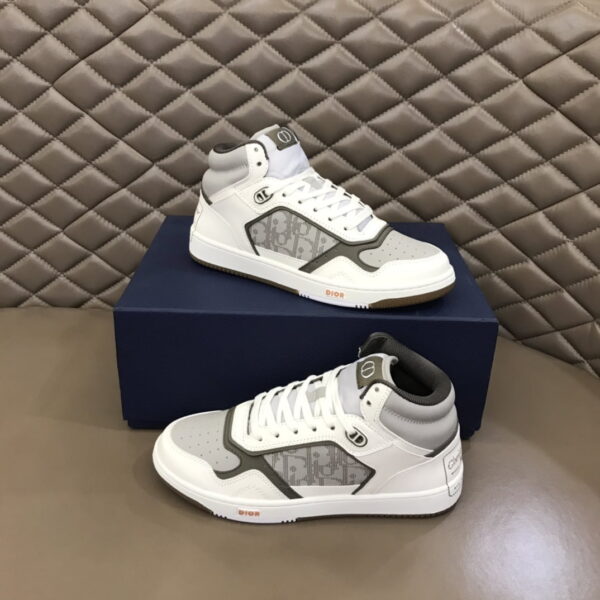 Christian Dior Women's B27 High-Top Sneaker Gray For Women CD