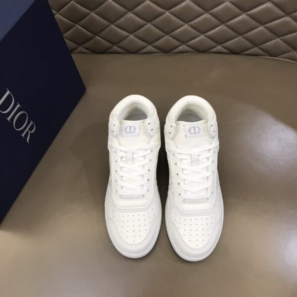 Christian Dior Women's B27 High-Top Sneaker White For Women CD