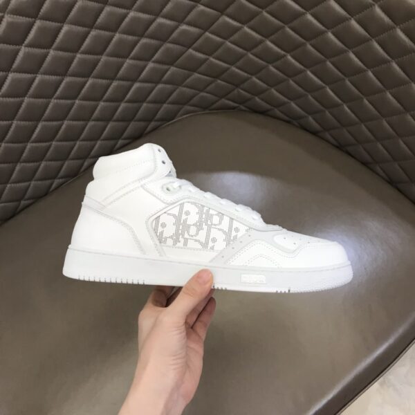 Christian Dior Women's B27 High-Top Sneaker White For Women CD