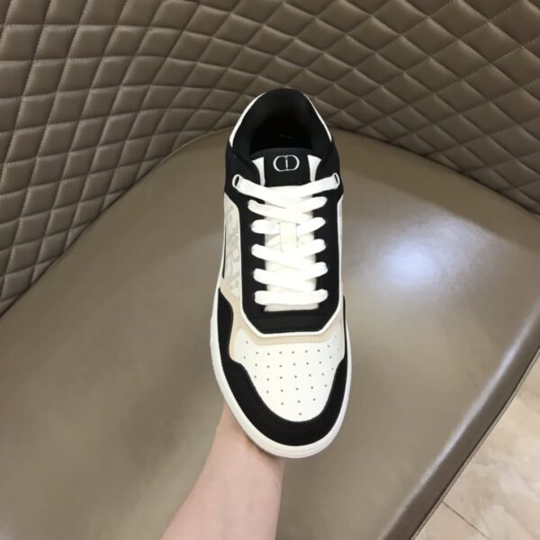 Christian Dior Women's  B27 Low-Top Sneaker Black And White For Women CD