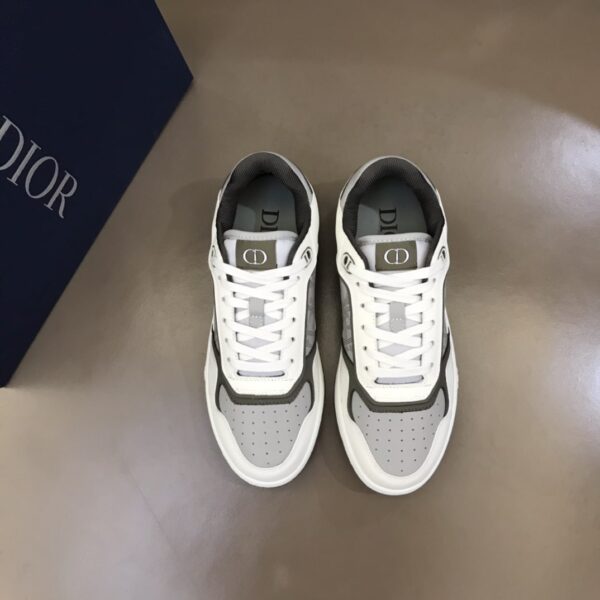 Christian Dior Women's  B27 Low-Top Sneaker Gray And White For Women CD