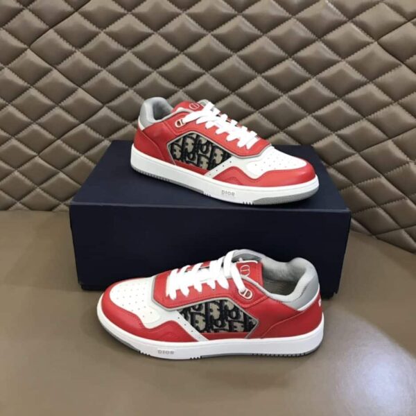 Christian Dior Women's  B27 Low-Top Sneaker Red For Women CD