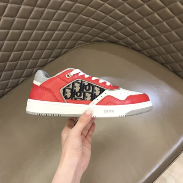 Christian Dior Women's  B27 Low-Top Sneaker Red For Women CD