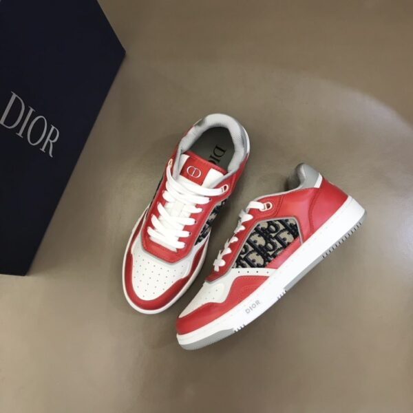 Christian Dior Women's  B27 Low-Top Sneaker Red For Women CD
