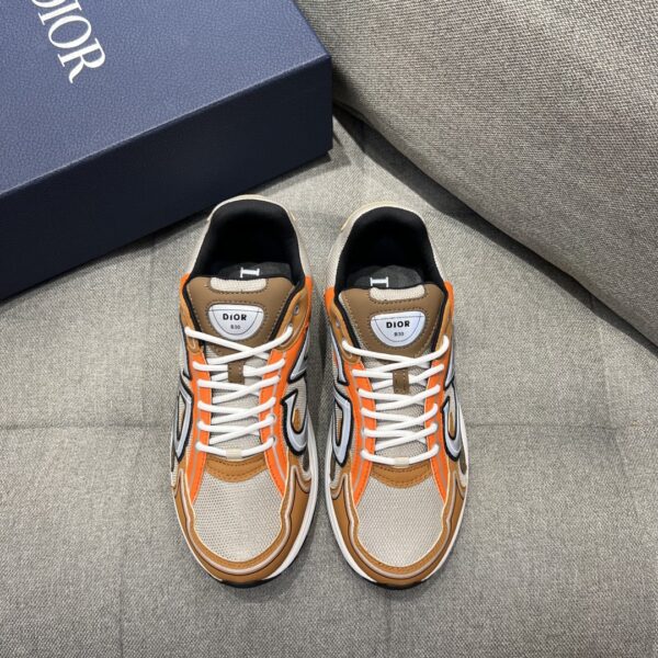 Christian Dior Women's B30 Sneaker Orange For Women CD