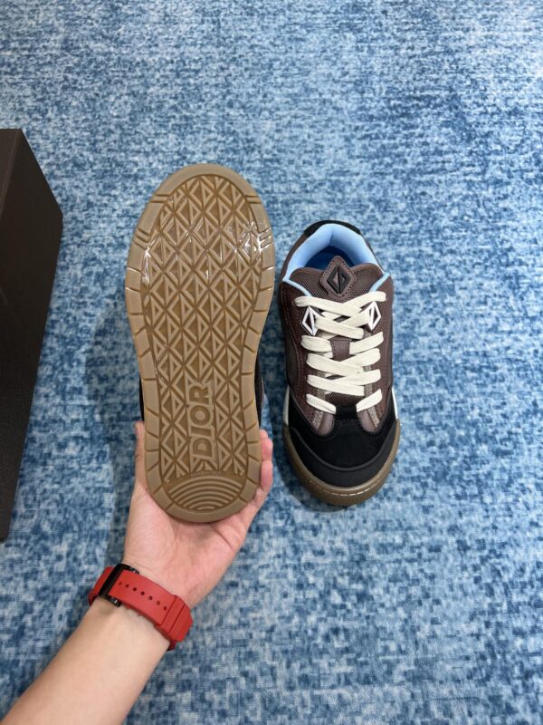 Christian Dior Women's B713 Sneaker Brown And Black For Women CD