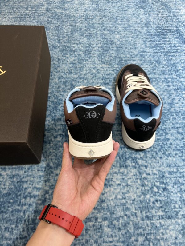 Christian Dior Women's B713 Sneaker Brown And Black For Women CD