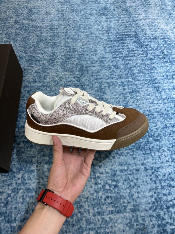 Christian Dior Women's B713 Sneaker Brown And White For Women CD