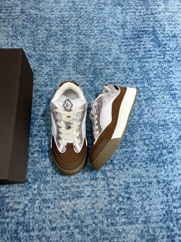 Christian Dior Women's B713 Sneaker Brown And White For Women CD