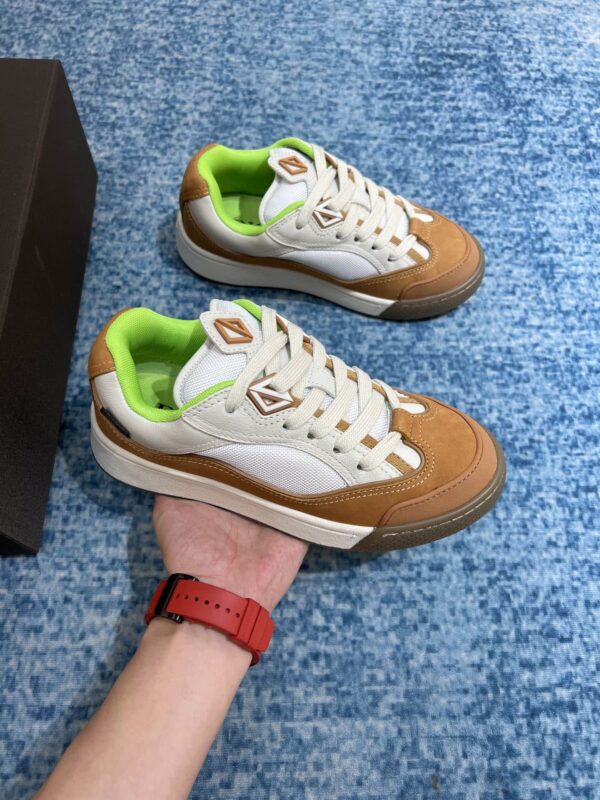 Christian Dior Women's B713 Sneaker Green And Brown For Women CD