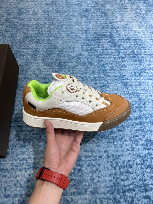 Christian Dior Women's B713 Sneaker Green And Brown For Women CD