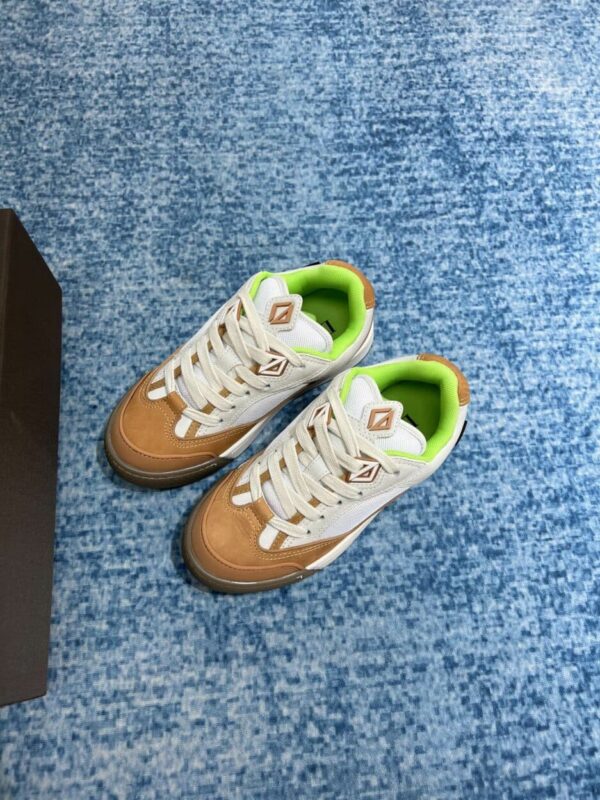 Christian Dior Women's B713 Sneaker Green And Brown For Women CD