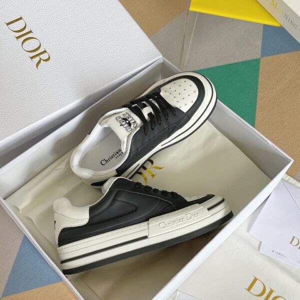 Christian Dior Women's D-Freeway Sneaker Black For Women CD