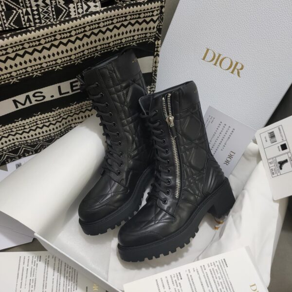 Christian Dior Women's D-Leader Ankle Boot Black For Women CD KCI733CQC_S900