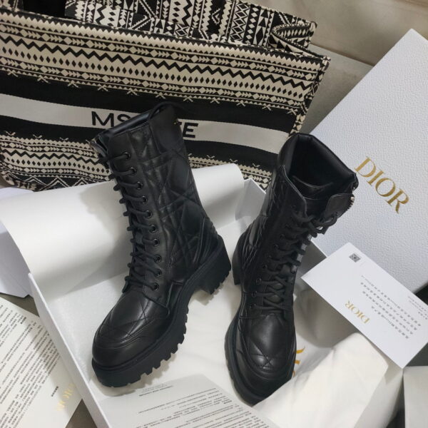 Christian Dior Women's D-Leader Ankle Boot Black For Women CD KCI733CQC_S900
