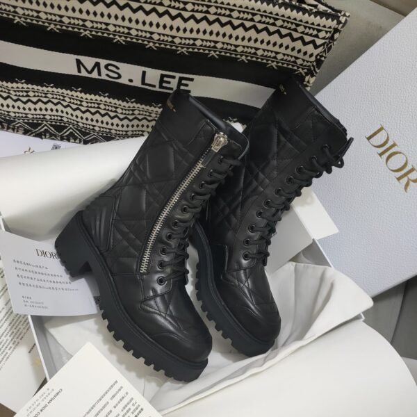 Christian Dior Women's D-Leader Ankle Boot Black For Women CD KCI733CQC_S900