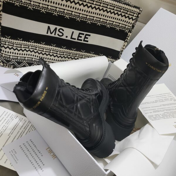Christian Dior Women's D-Leader Ankle Boot Black For Women CD KCI733CQC_S900
