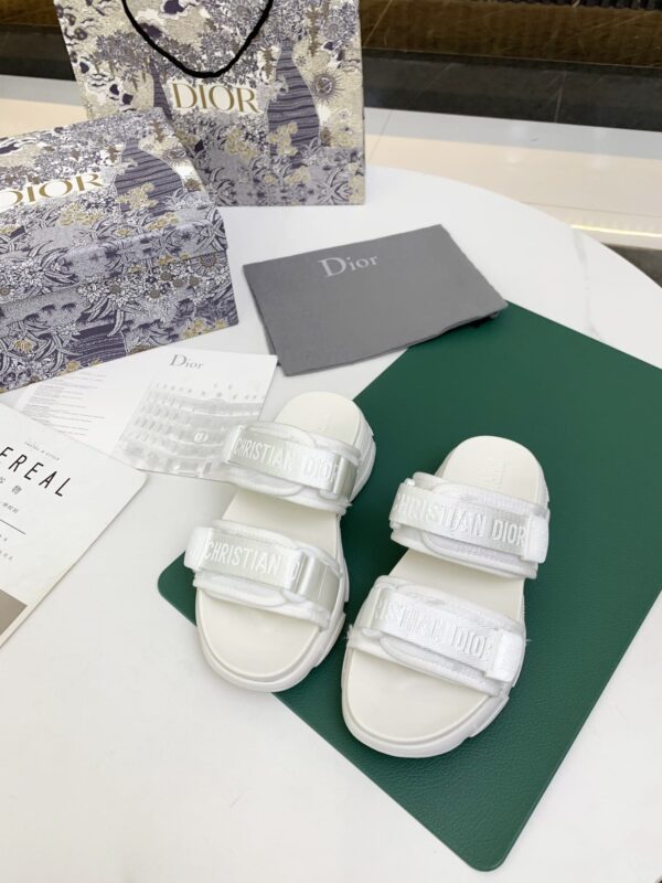 Christian Dior Women's D-Wander Slide Bright White For Women CD