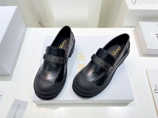 Christian Dior Women's Dior Code Loafer Black For Women CD KDB757VES_S29X