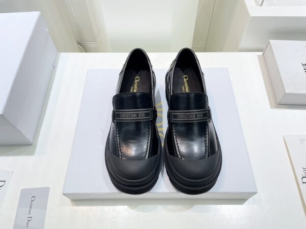 Christian Dior Women's Dior Code Loafer Black For Women CD KDB757VES_S29X