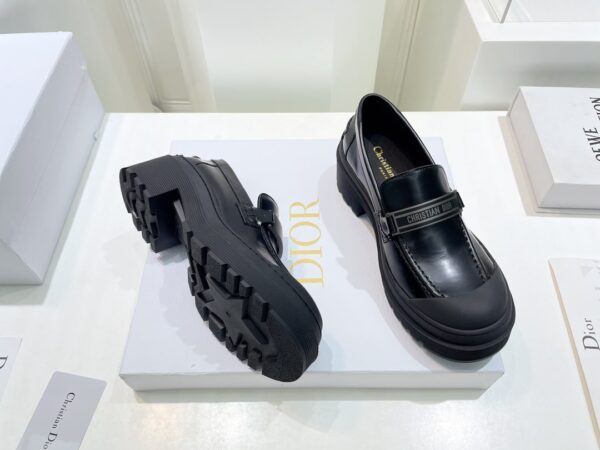 Christian Dior Women's Dior Code Loafer Black For Women CD KDB757VES_S29X