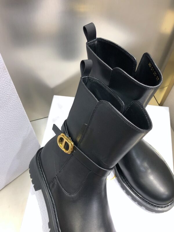 Christian Dior Women's Dior Empreinte Ankle Boot Black For Women CD KDI613VEA_S900
